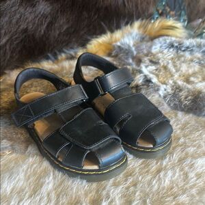 Dr. Martens Black Sandals 3 (BK1)